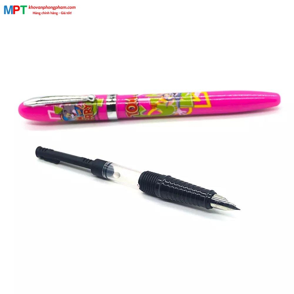 [THANH LÝ] Bút máy Hồng Hà nét hoa Tom & Jerry 2265