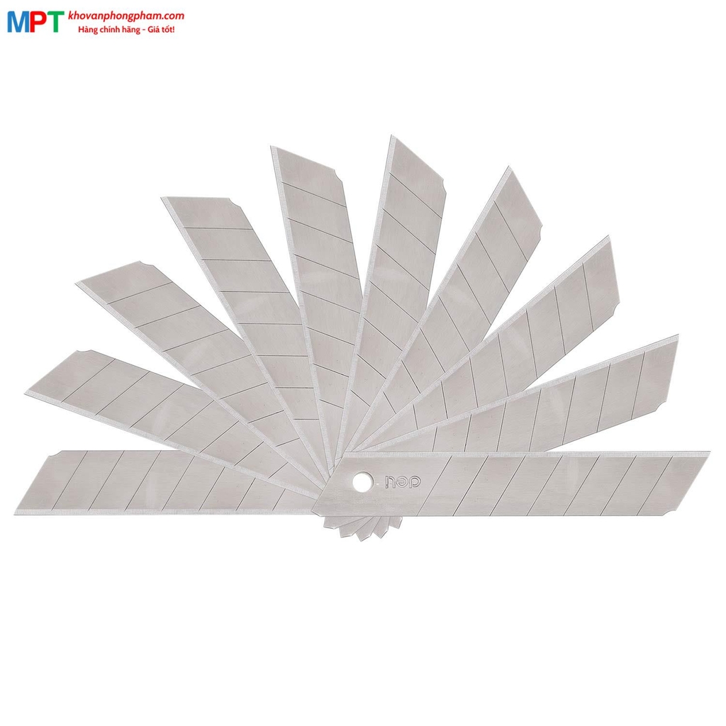 Lưỡi dao rọc giấy Deli 2011 - Lưỡi dao to 18mm