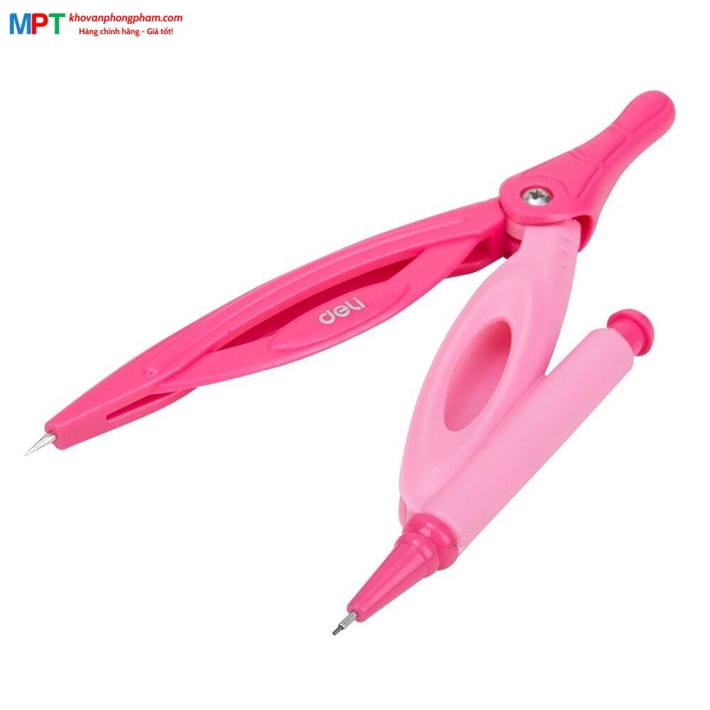 Bộ eke, compa Deli G30304 (Compa dùng chì kim)