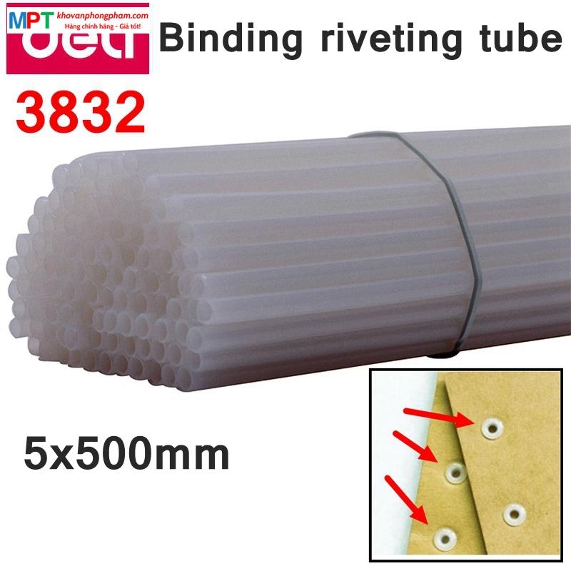 Suốt nhựa cho máy khoan và đóng chứng từ Deli 3832 (đường kính 5mm)