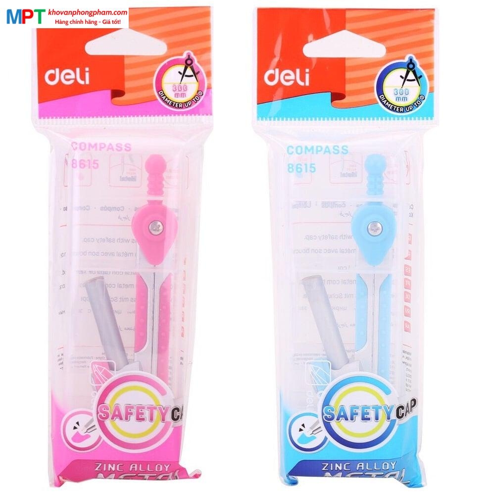 Compa Deli 8615 (bút chì gỗ)