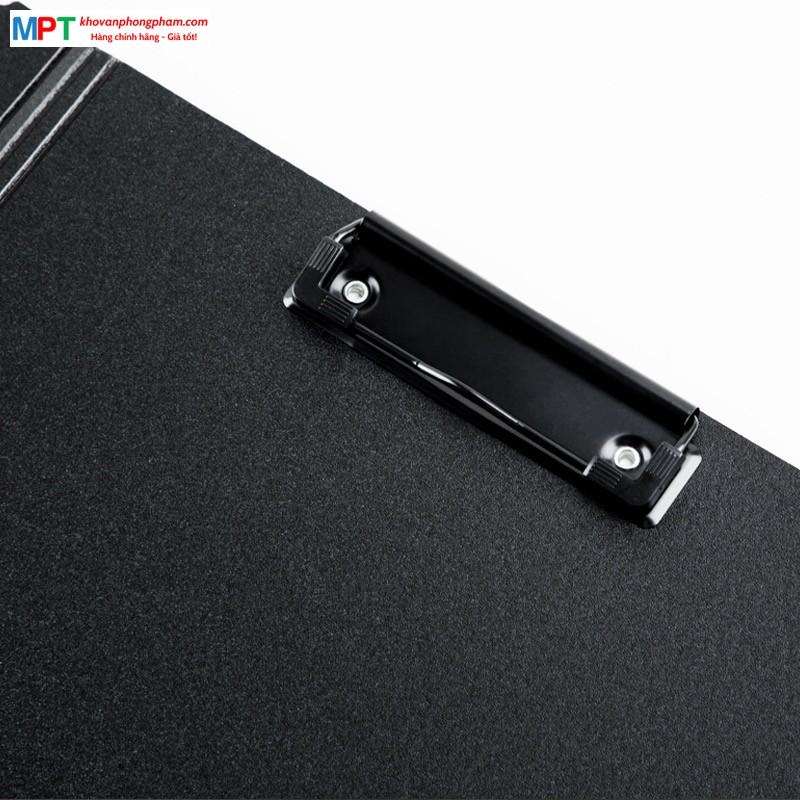 Cặp trình ký Guangbo khoá dọc A4 Fizz FZ101009 - Màu đen