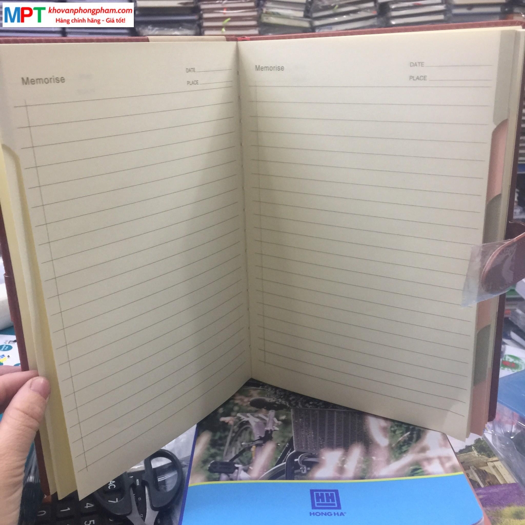 Sổ bìa da Heeton A16-928 khổ B5 (175x252mm)