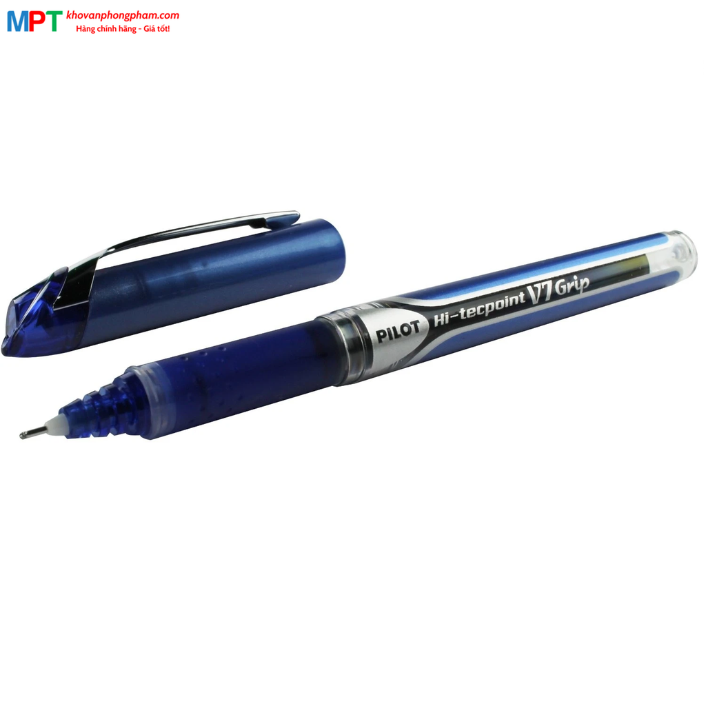 Bút gel Pilot Hi-Tech V7 Grip Pilot BXGPN-V7-L ngòi 0.7mm- Mực Xanh