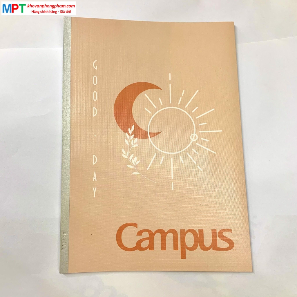 Vở Campus Muted Color 80 trang (Dòng kẻ ngang) - Mua 10 quyển tặng bút bi