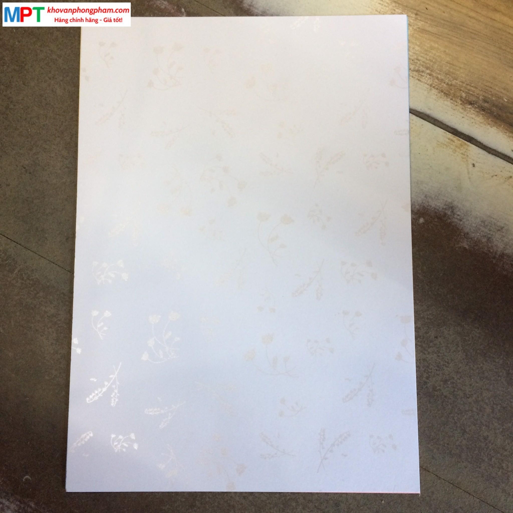 Bìa vân thơm A4 ĐL180gsm (Giấy bìa thơm)