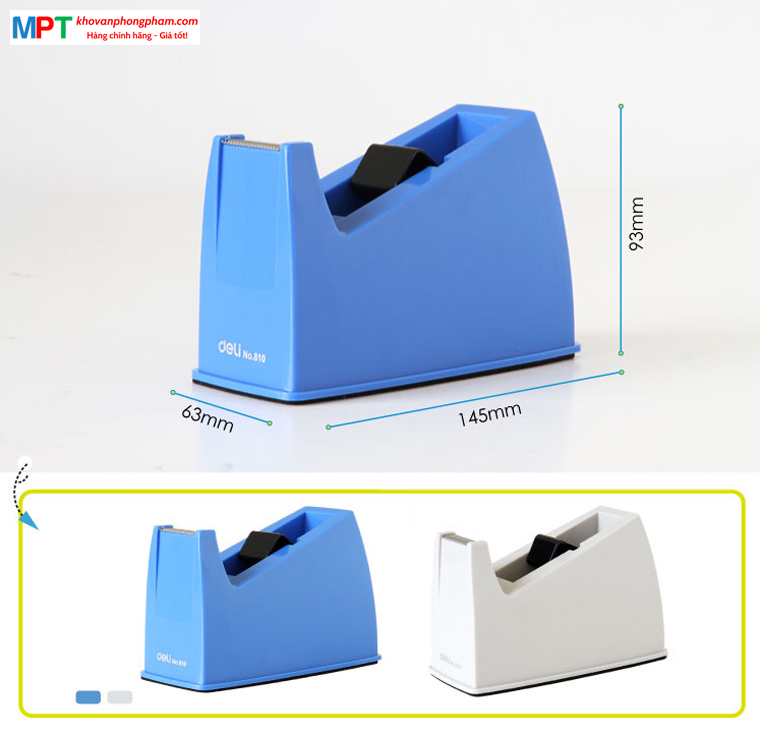 Cắt băng dính văn phòng để bàn Deli 810