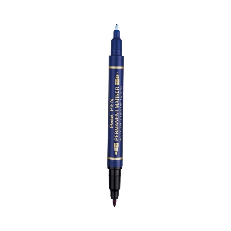 [CHÍNH HÃNG] Bút dạ dầu 2 đầu Pentel N75W