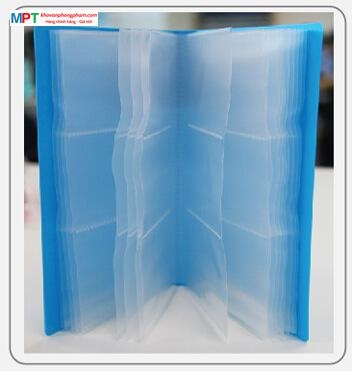 Sổ lưu danh thiếp Plus 120 thiếp cỡ A5 - Name card holder A5-120P