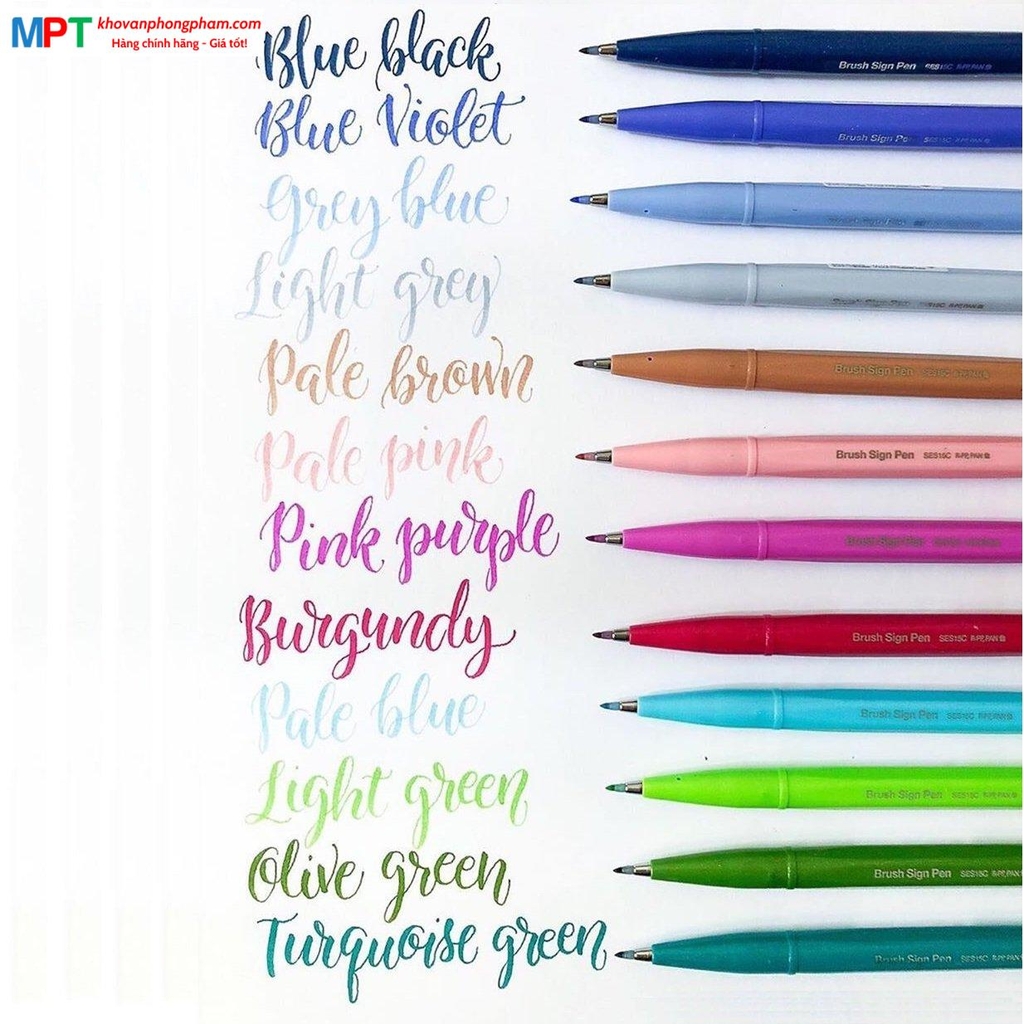 [THANH LÝ] Bút viết thư pháp Calligraphy Pentel SES15C