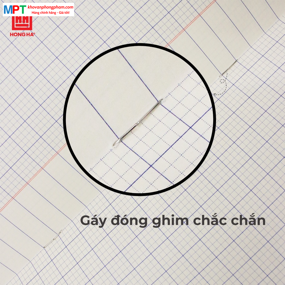 Vở 4 ô ly Hồng Hà 48 trang Baby Shop 0518 - Định lượng 100gsm, giấy vàng chống lóa mỏi mắt - Mua 10 quyển tặng 1 bút chì