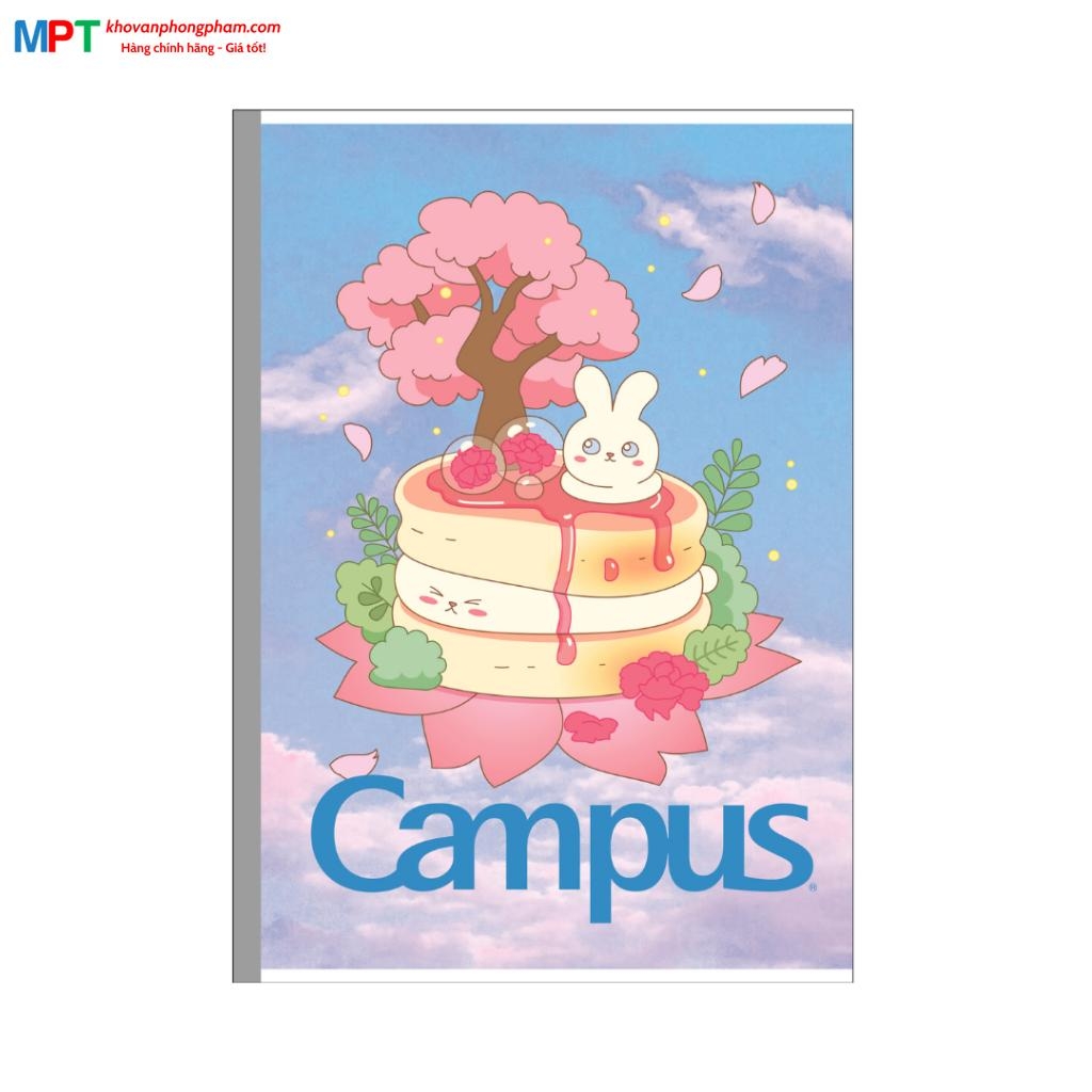 [MẪU MỚI 2023] Vở Campus KAWAII 2 80 trang dòng kẻ ngang có chấm - Mua 10 quyển tặng bút bi