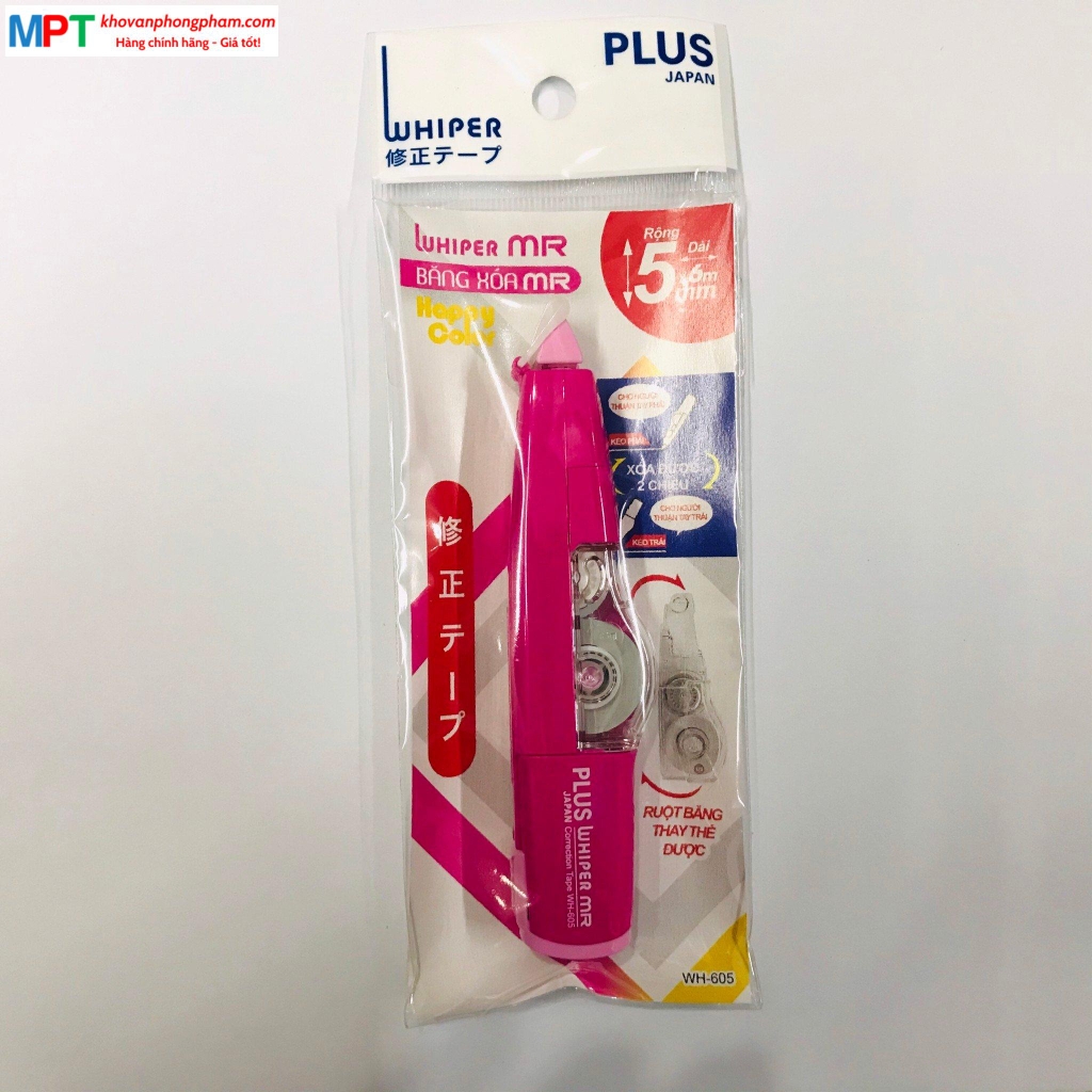 Băng xóa Plus MR Happycolor 5mm x 6m