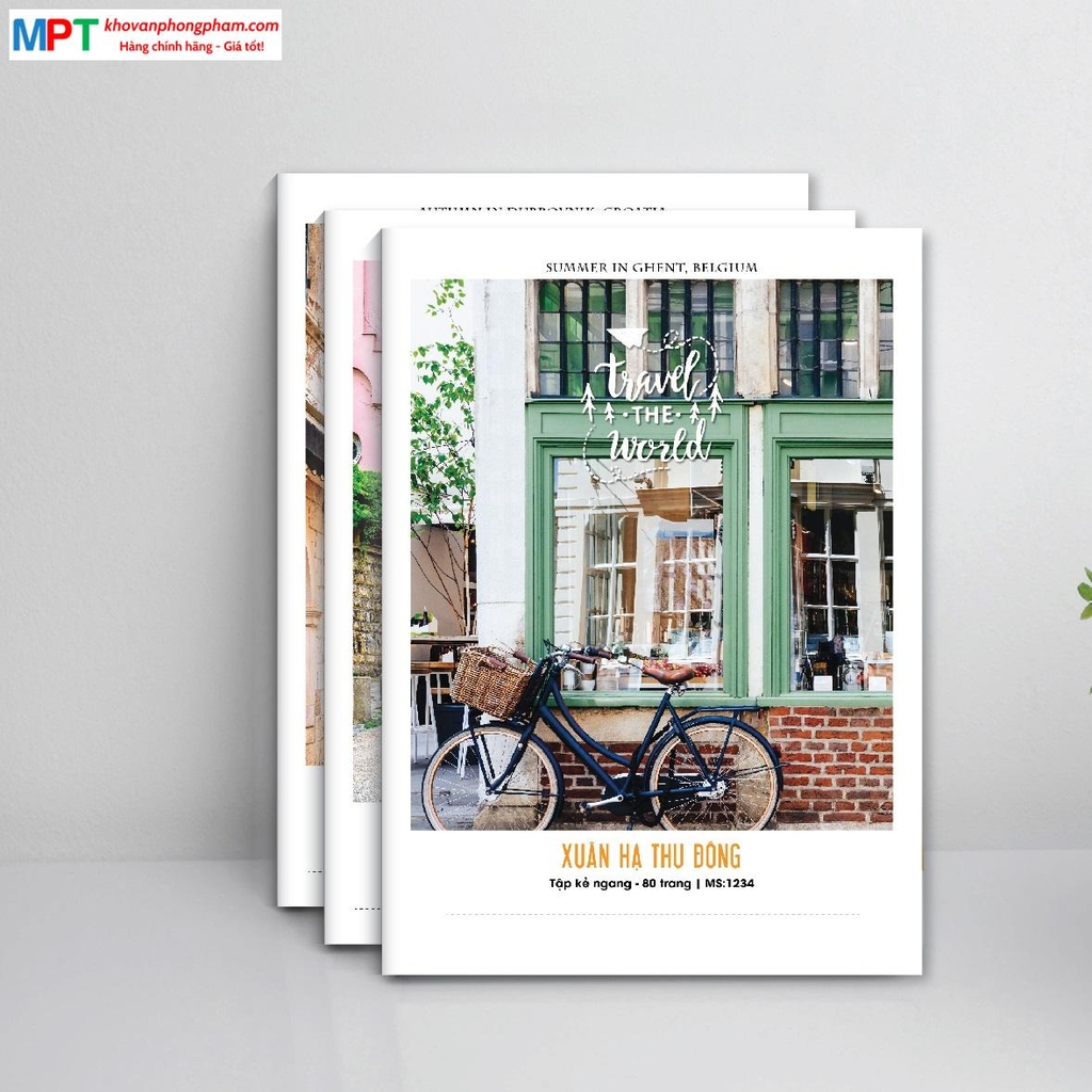 Vở kẻ ngang Hải Tiến 72 trang Xuân Hạ Thu Đông 2807 - ĐL 60gsm - Mua từ 200 quyển chiết khấu 5%