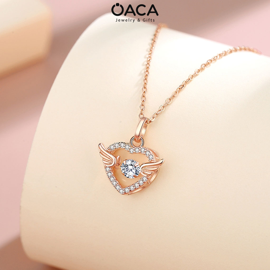 Dây chuyền đá nhảy Love Wings nghệ thuật