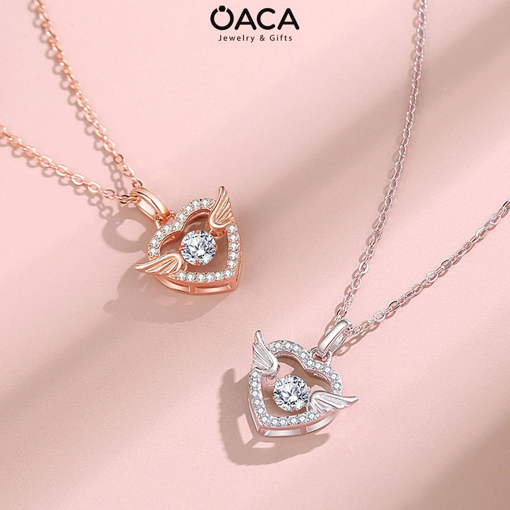 Dây chuyền đá nhảy Love Wings nghệ thuật
