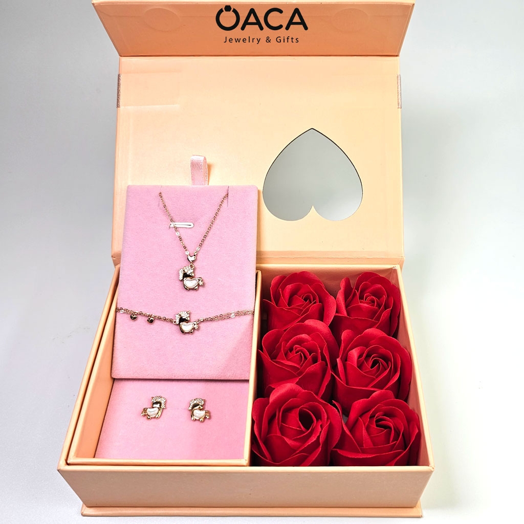 Hộp quà tặng bộ trang sức Forever Love Unicorn