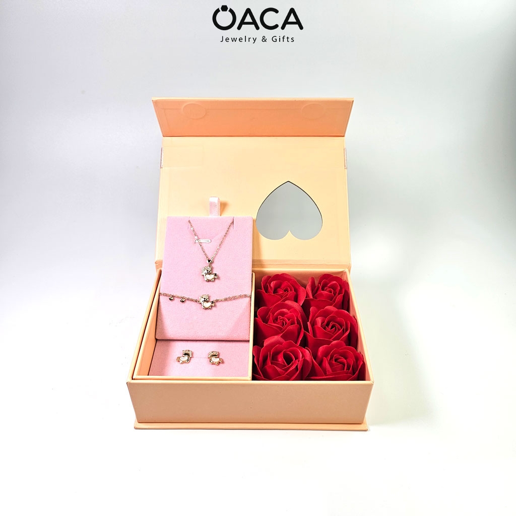 Hộp quà tặng bộ trang sức Forever Love Unicorn