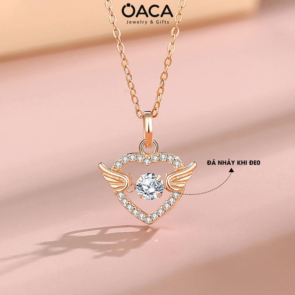 Dây chuyền đá nhảy Love Wings nghệ thuật