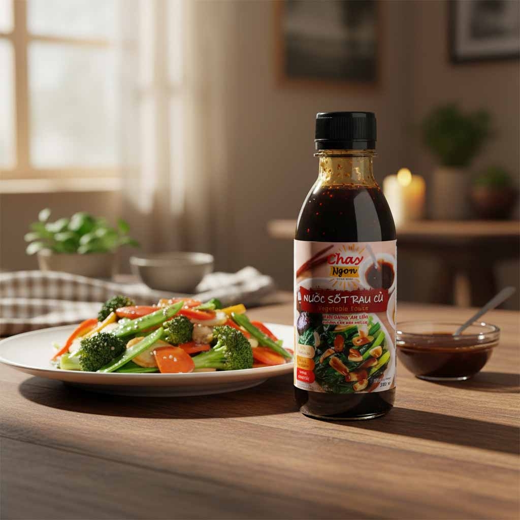 Mini Nước Sốt Rau Củ Đậm Đà 200ml - Mini Vegetable Sauce