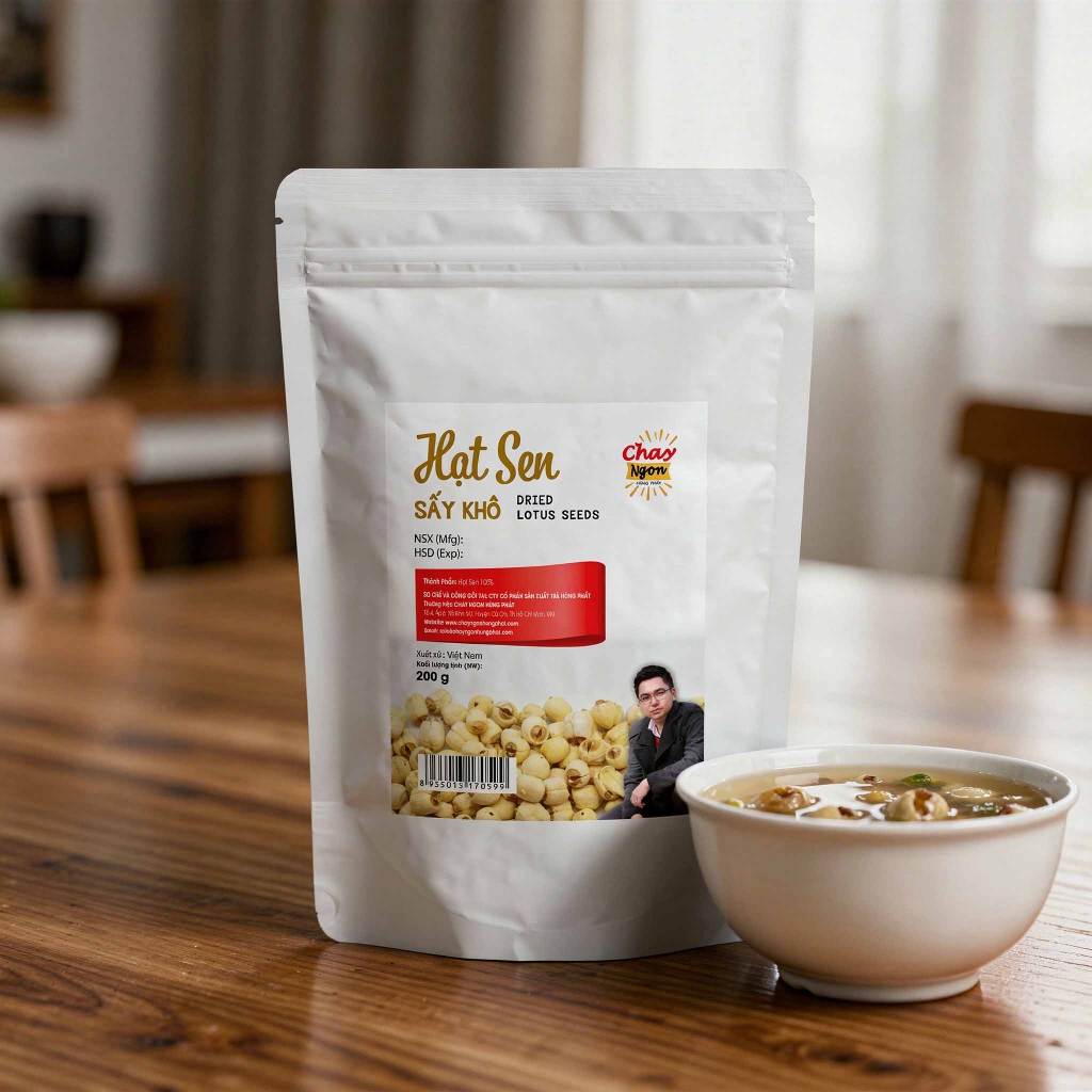 Hạt Sen Khô 200g - Dried Lotus Seeds