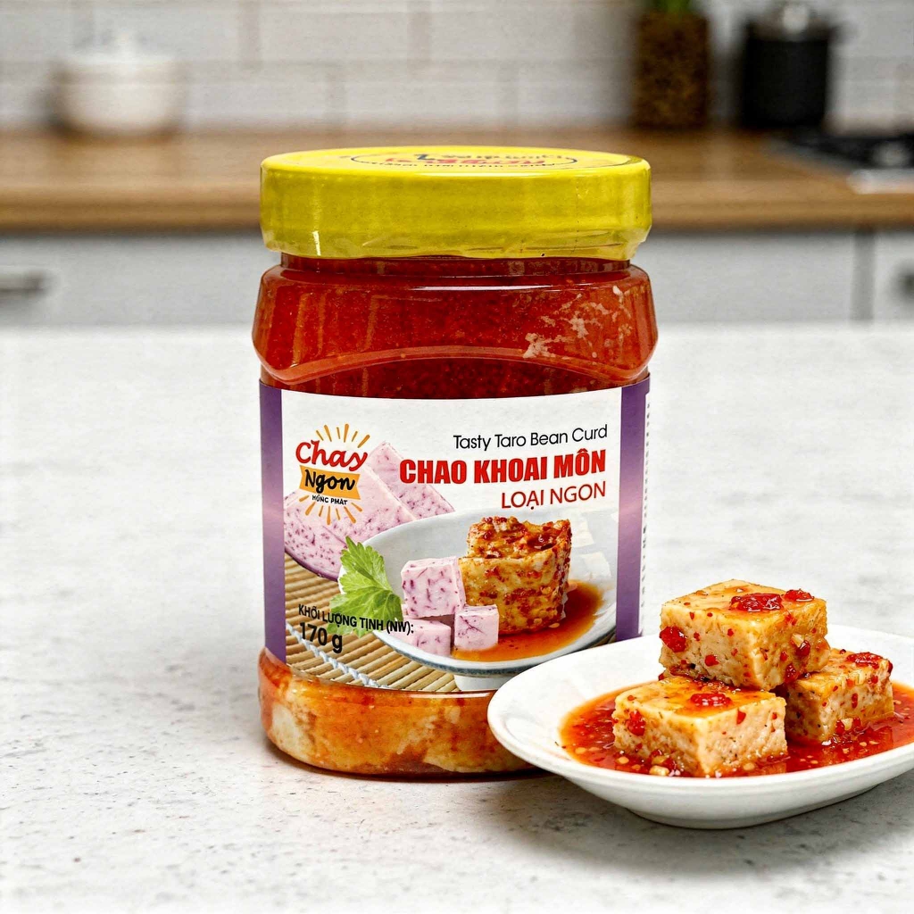 Chao Khoai Môn Loại Ngon - Tasty Taro Bean Curd