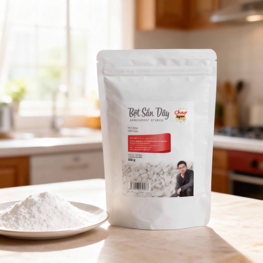 Bột Sắn Dây Nguyên Chất Gói 500gr - Kudzu Powder