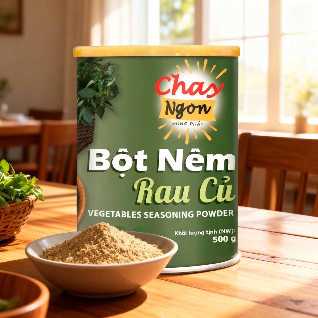 Bột Nêm Chay Rau Củ 500g - Vegetables Seasoning Powder