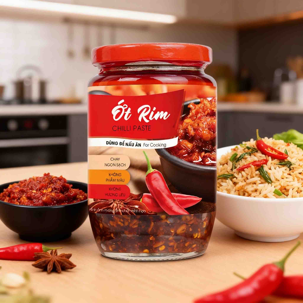 Ớt Rim Dùng Để Nấu Ăn 320g - Chilli Paste For Cooking