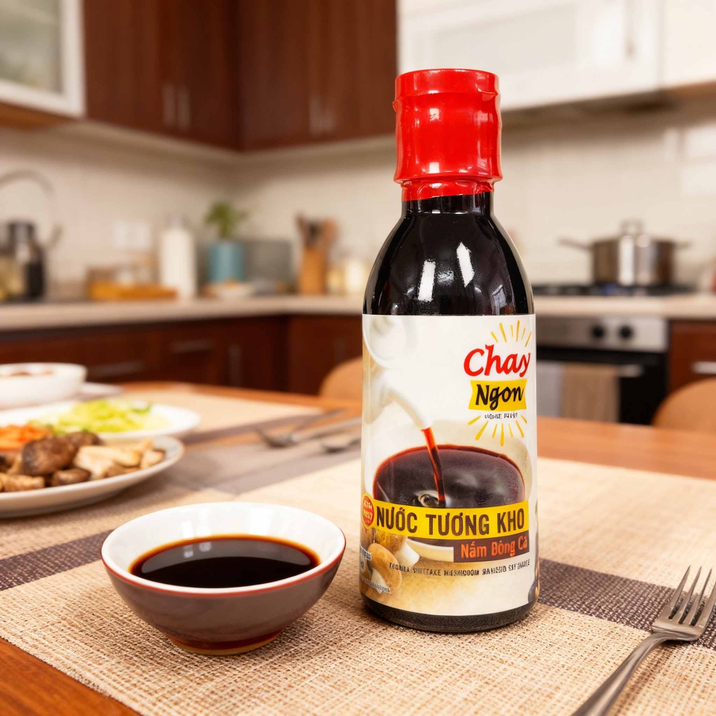 Nước Tương Kho Nấm Đông Cô 200ml - Pagoda Shiitake Mushroom Braised Soy Sauce