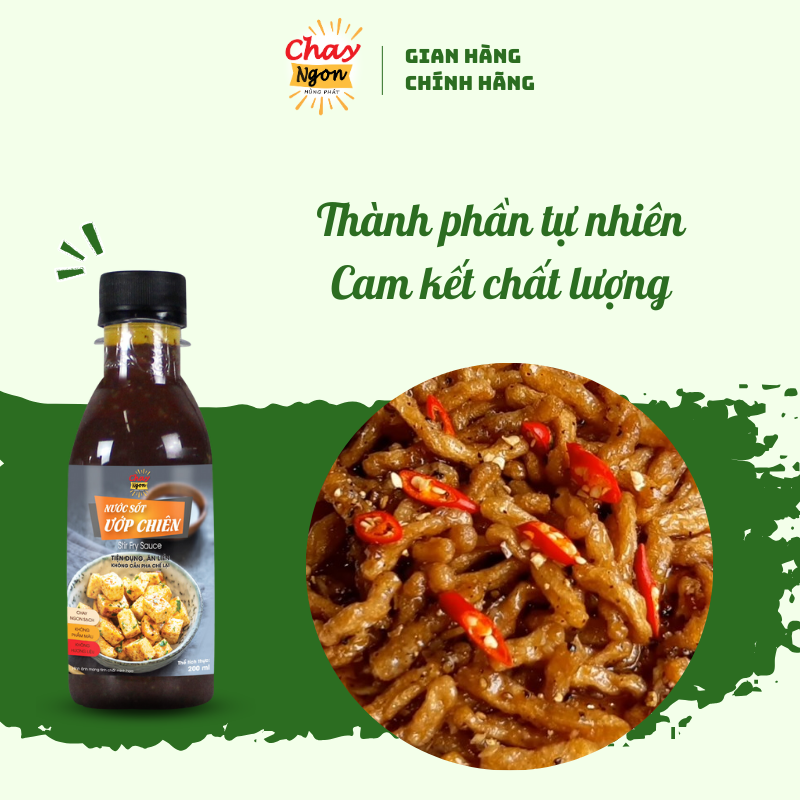 Nước Sốt Ướp Chiên Chay Ngon Hùng Phát Chai 200ml - Stir Fry Sauce