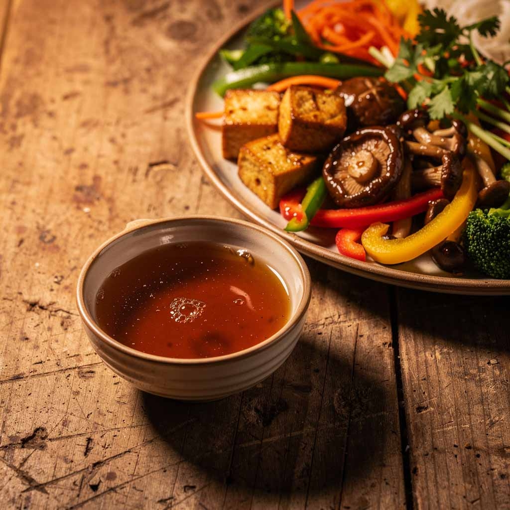 Mini Nước Mắm Nhĩ Chay Nấm Hương vị đậm đà 200ml - Mini Special Shiitake Vegan Fish Sauce