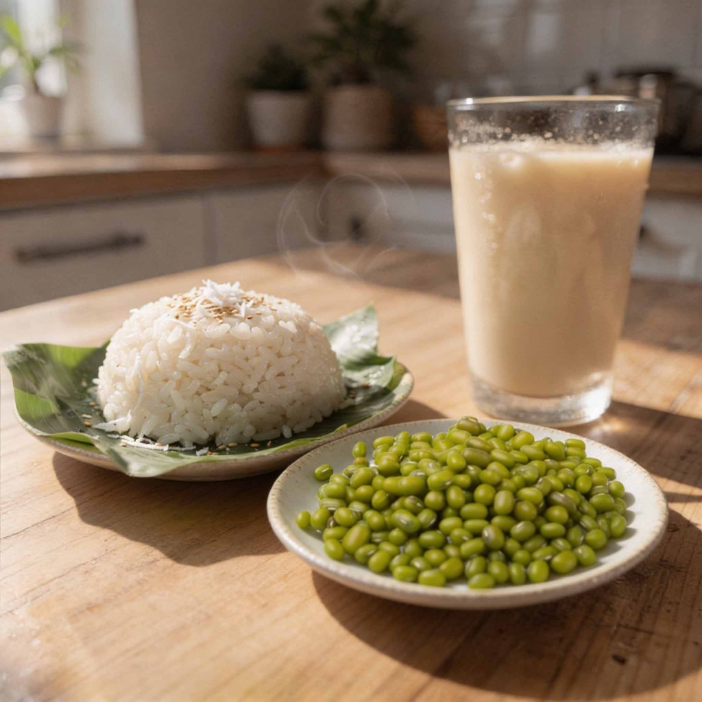 Đậu Xanh Cà Có Vỏ 500g - Split Mung Beans