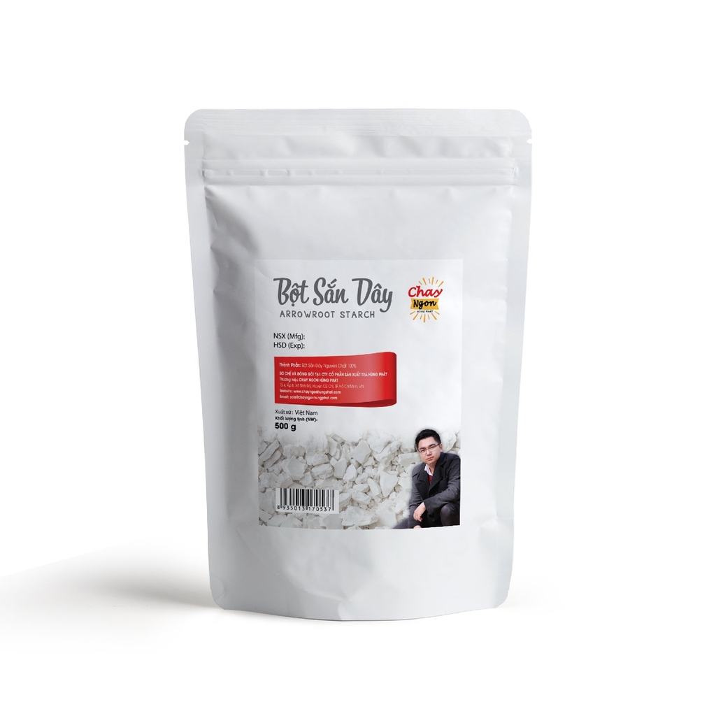 Bột Sắn Dây Nguyên Chất Gói 500gr - Kudzu Powder