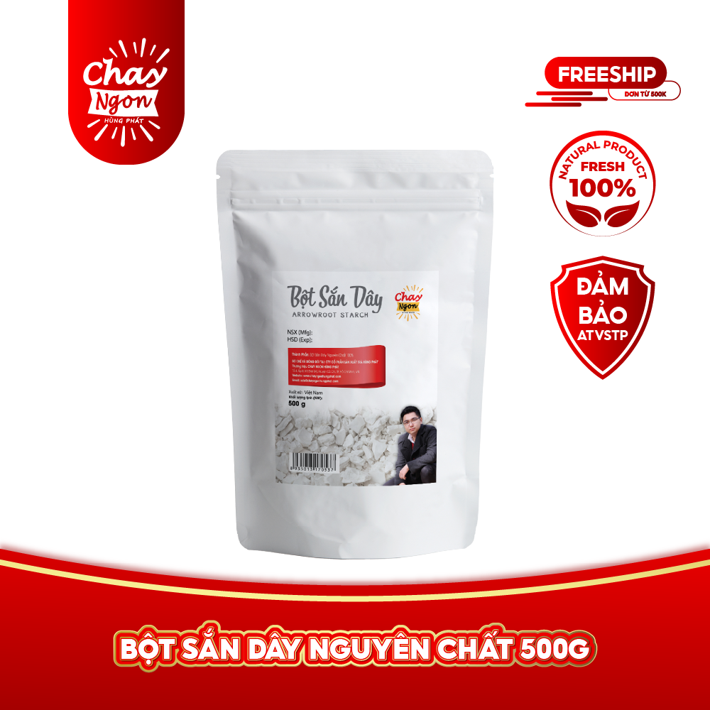 Bột Sắn Dây Nguyên Chất Gói 500gr - Kudzu Powder