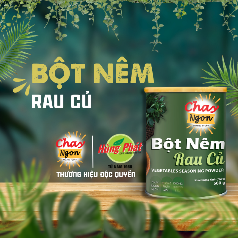 Bột Nêm Chay Rau Củ 500g - Vegetables Seasoning Powder