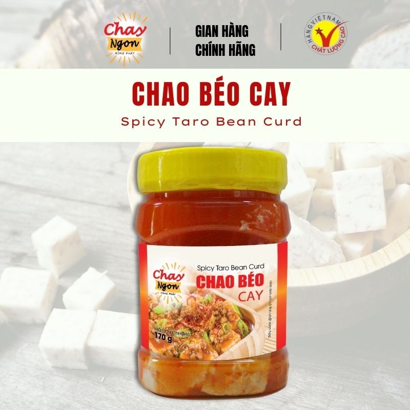Chao Béo Cay - Spicy Taro Bean Curd