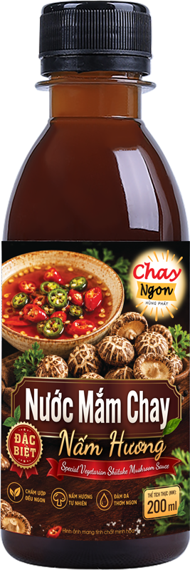 Nước Mắm Chay Nấm Hương Đặc Biệt