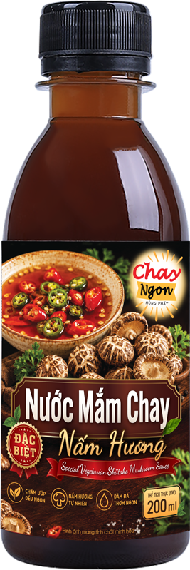 Nước Mắm Chay Nấm Hương Đặc Biệt