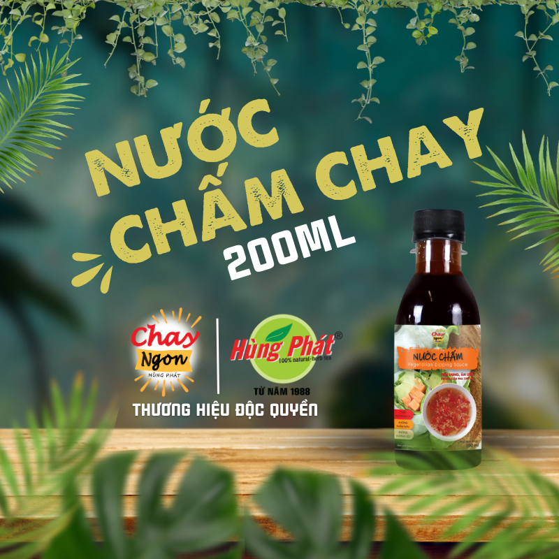 Nước Mắm Chay Nấm Hương 200ml - Shiitake Vegan Fish Sauce