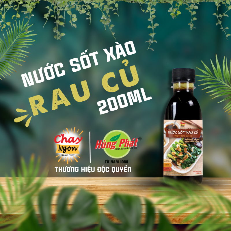 Mini Nước Sốt Rau Củ Đậm Đà 200ml - Mini Vegetable Sauce