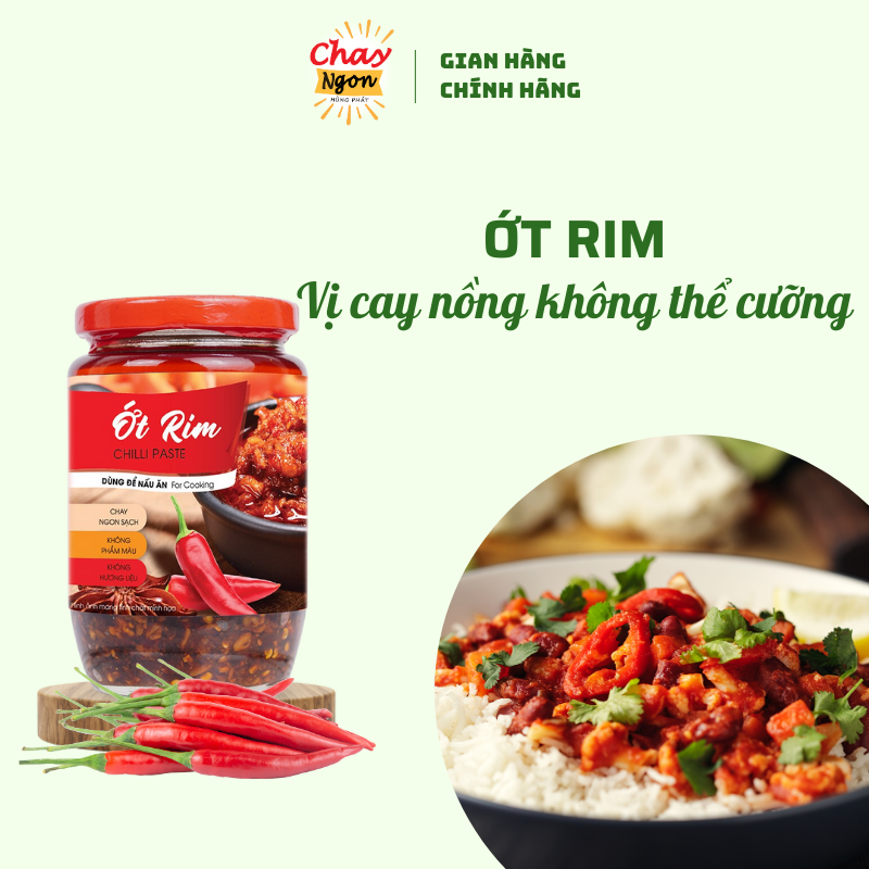 Ớt Rim Dùng Để Nấu Ăn 320g - Chilli Paste For Cooking