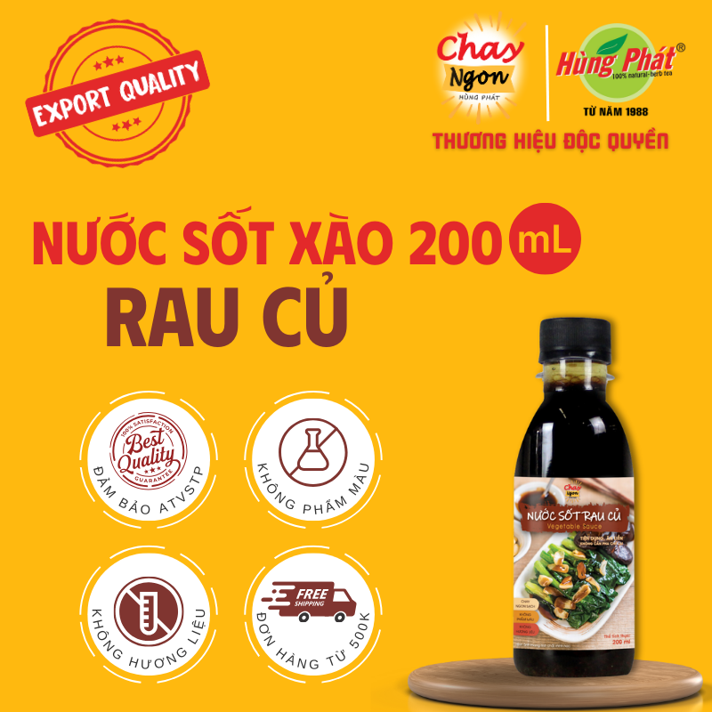Mini Nước Sốt Rau Củ Đậm Đà 200ml - Mini Vegetable Sauce