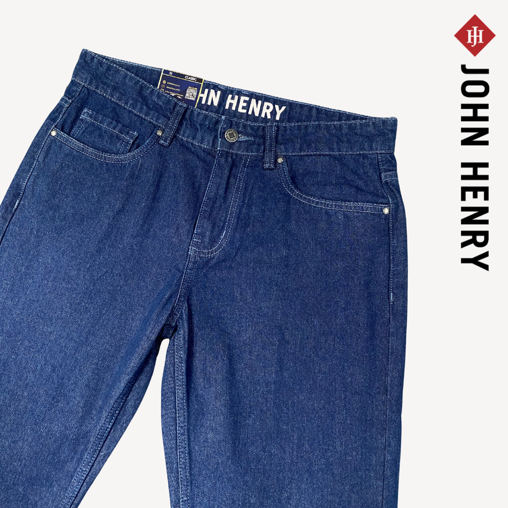 Quần Jeans Nam Classic Form Rộng