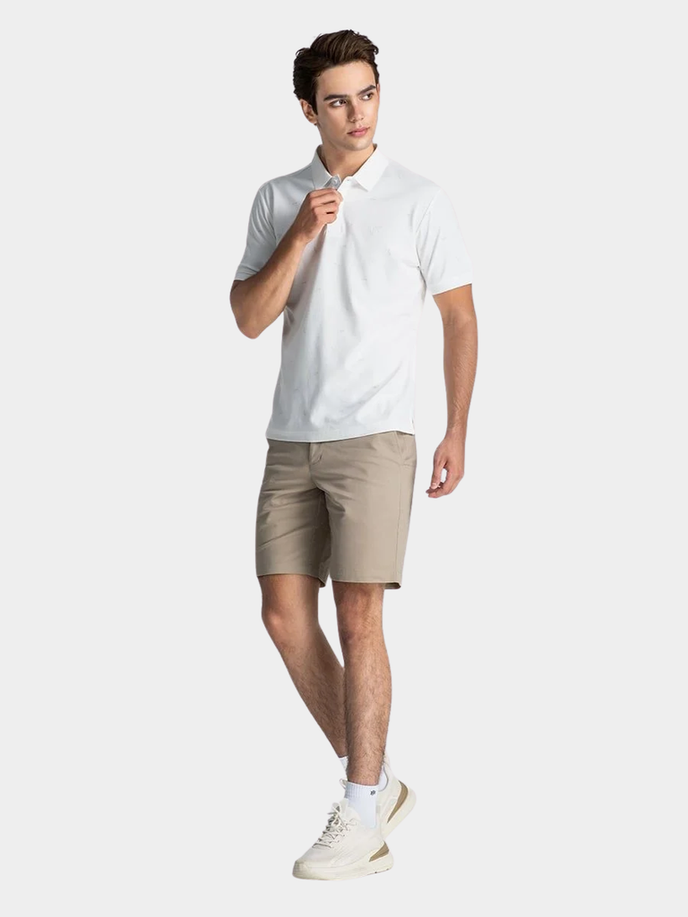 Quần Short Nam Khaki Trên Gối . SP26FH27G-AK