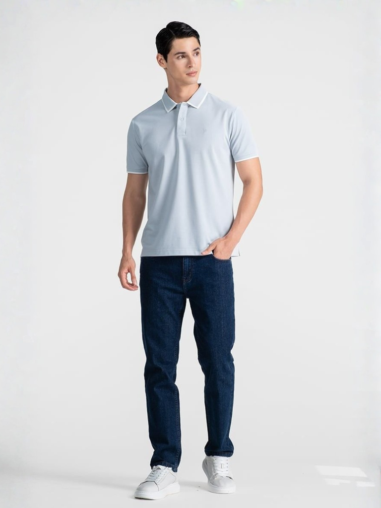 Áo Thun Polo Tay Ngắn Form Vừa