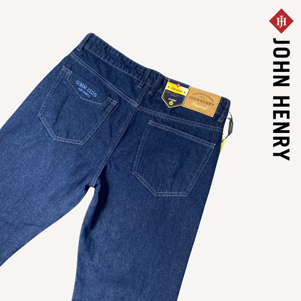 Quần Jeans Nam Classic Form Rộng