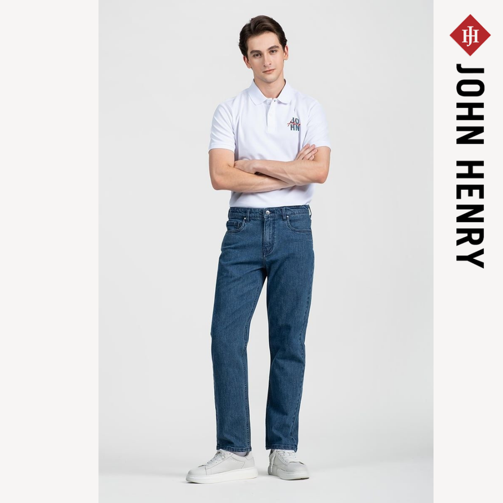 Quần Jeans Nam Regular Form Vừa