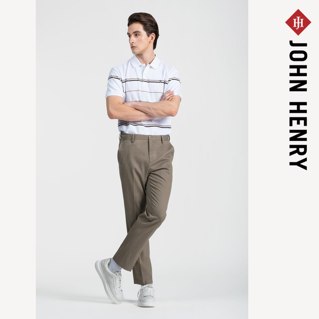 Quần Khaki Tăng Đơ Chống Nhăng Form Vừa