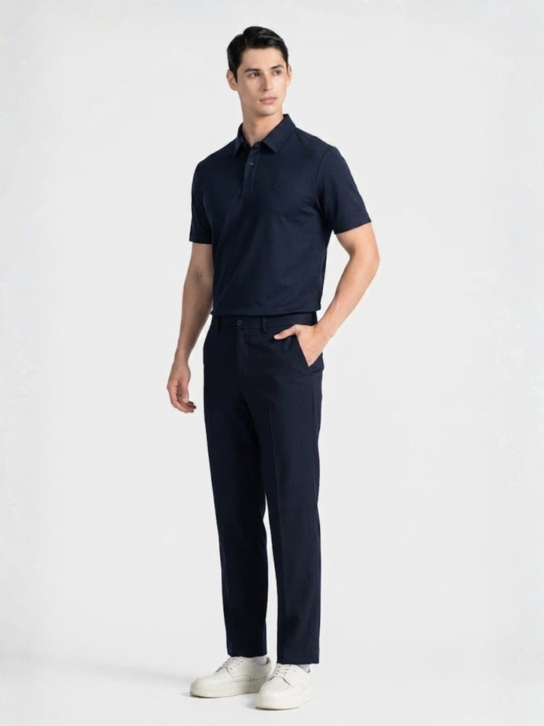 Quần Khaki Nam Basic Thanh Lịch Form Ôm